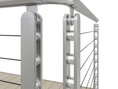 Cable Railing 3D model