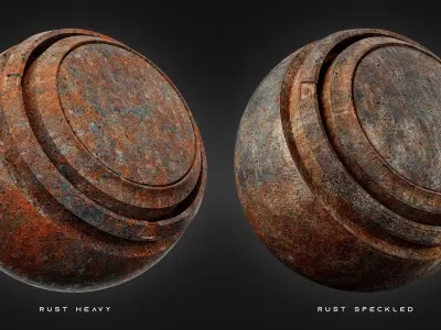 Metal Damaged Materials Substance Painter  vol 02 Texture