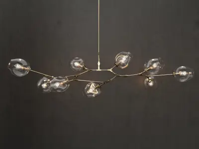 Collection Branching bubble 9 lamps 3 3D model