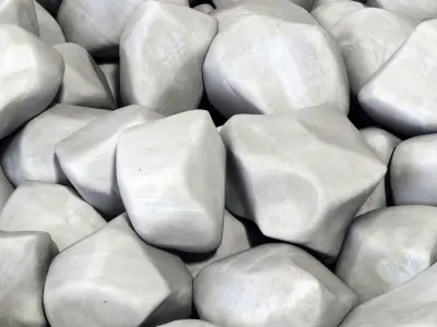 Gravel splinter smooth n2 3D model