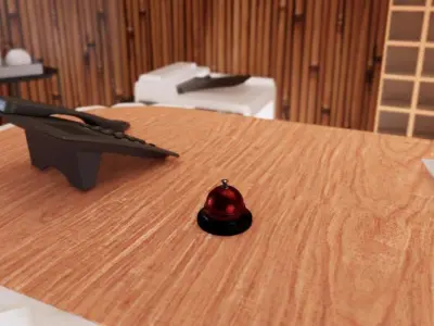 Table bell -Revit2018- Free 3D model