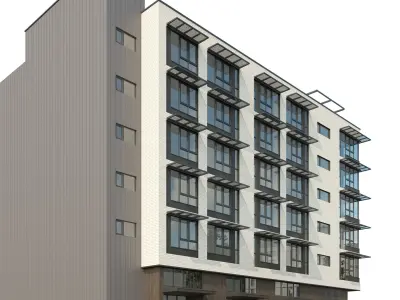 Residential Apartments 03 3D model