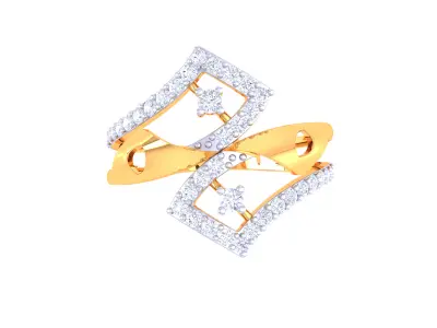  Women Ring MTL 3dm STL OBJ FBX Details 3D print model 83