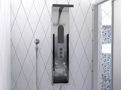 Shower Aftermath 2 - 4K 3D model