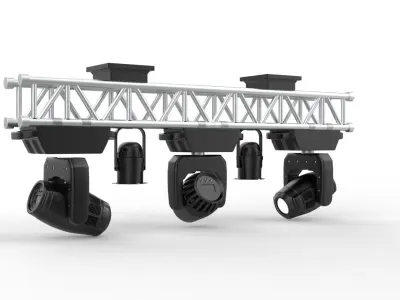 stage light  3D model