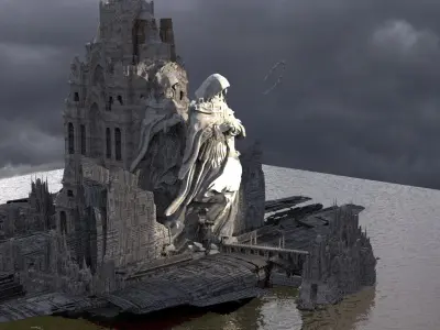 Under Earth Underworld Kit bash 1 3D model