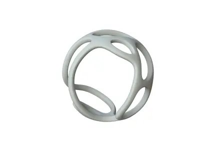 SciFi Cube Object No 36866 Low Poly Shape Texture