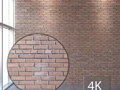 Brickwork brown 161 Texture