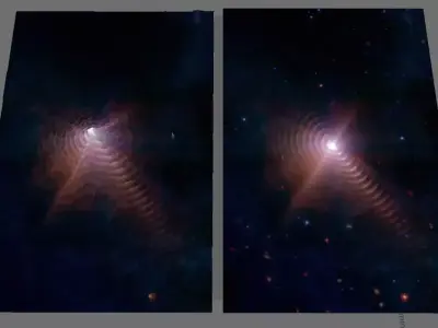 Wolf-rayet 140 deep sky object 3d software analysis 3D print model