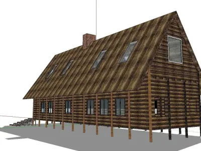 Creative Design-Holiday Cabin-098 3D model