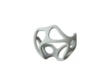 SciFi Cube Object No 39879 Low Poly Shape Texture