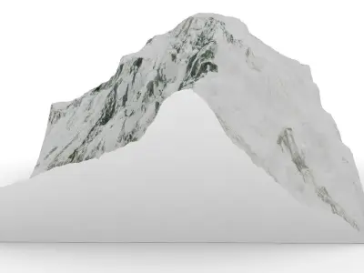 Mount Cho Oyu 3D model