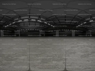 Exhibition HDRI with 3DSmax Corona Scene Texture