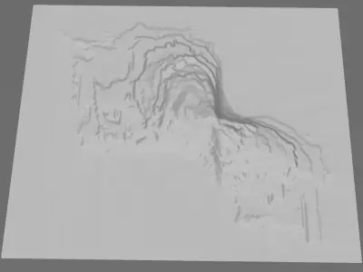 Boomerand nebula DEEP SKY OBJECT 3D SOFTWARE ANALYSIS 3D print model