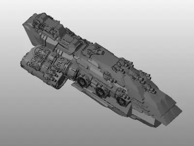 SKY RELICS - 18 BLACK KNIGHT 3D print model