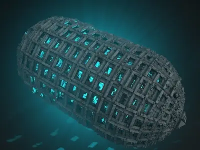 Sci-Fi Shapes Klareca The Sign of Clarity 3D model