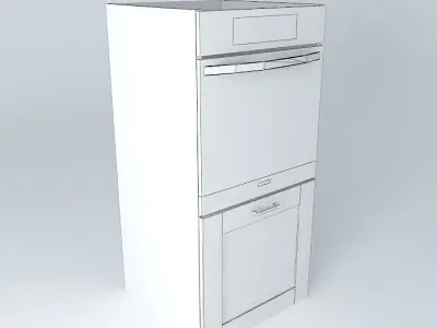 Kitchen cabinet BRW 3D model