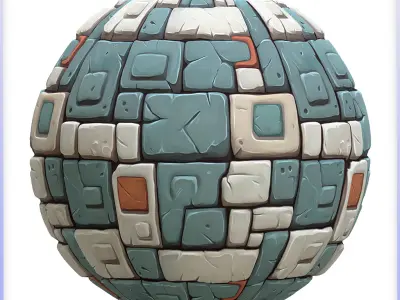Stylized Wall Seamless Texture Texture 32