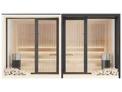 STARPOOL NATURE SAUNA PERSONAL Sauna 3D model