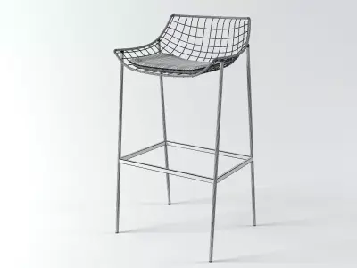 Summerset Stool 3D model