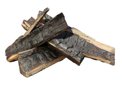 Ultra realistic Firewood HQ 3D Model Pack