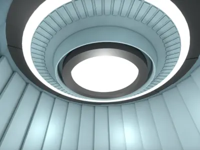 Sci Fi Room 3D model