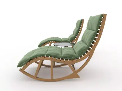 Sun Lounger 33 3D model