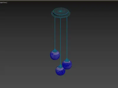LEMORIETA Suspension lamp 3D model