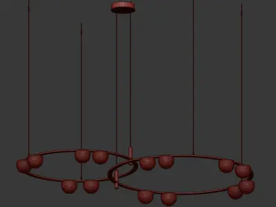 Luminaire ARCANUM CH DUO 3D model