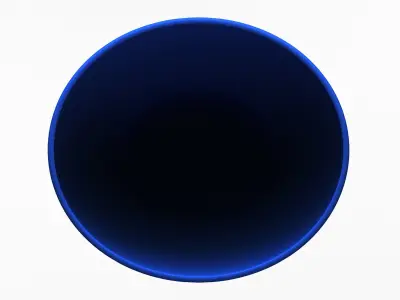 Office Waste Bin Plastic 3D print model