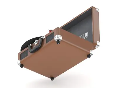 Victrola Vintage Suitcase Record Player 3D model