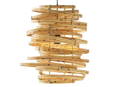 Rattan Lamp 3D model