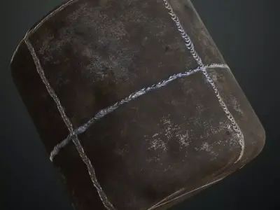 Rusty Variable Industrial Metal Plate PBR Seamless Texture