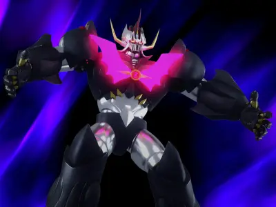 Mazinkaiser robot with armor 3D model