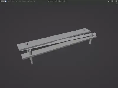 shop on the street 3D model
