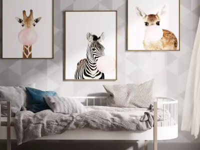 Child room 01 3D model