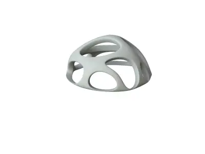 SciFi Cube Object No 53256 Low Poly Shape Low-poly 3D model