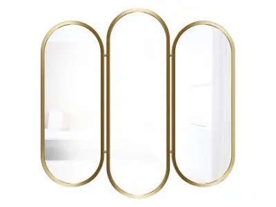 Mirror in a metal frame GZ-M1069 3D model