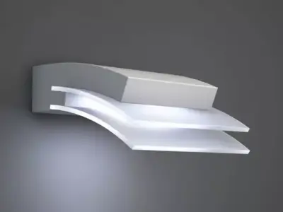 Contemporary Lighting Fixture 3D model