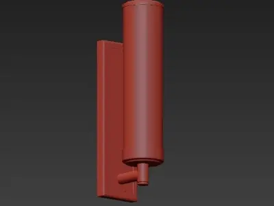 Henri Bathroom Light 3D model