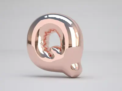 Q Balloon Copper 3D model
