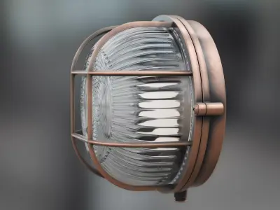 Bulkhead Light 3D model