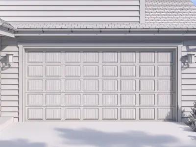 Garage Door 03 3D model