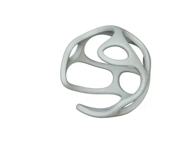 SciFi Cube Object No 21968 Low Poly Shape Texture