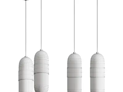 Emilia Pendant Light Lamp 3D model
