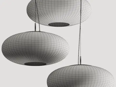 Leds C4 Plat Pendant Lamp 3D model
