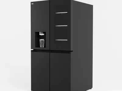 LG InstaView Refrigerator 3D model