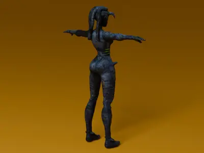Alien 3D model 20