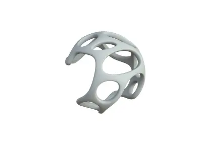 SciFi Cube Object No 24648 Low Poly Shape Texture