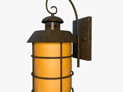 Outdoor Lantern 3D model